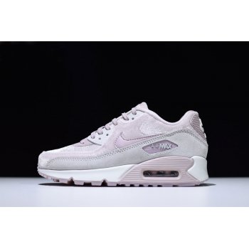 WMNS Nike Air Max 90 LX Particle Rose Vast Grey/Summit White 898512-600 Shoes